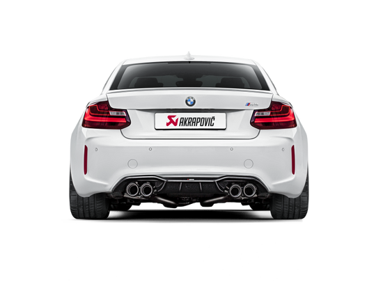 Akrapovic 16-17 BMW M2 (F87) / 2018+ BMW M2 Competition/M2 CS (F87N) Rear Carbon Fiber Diffuser - Hi