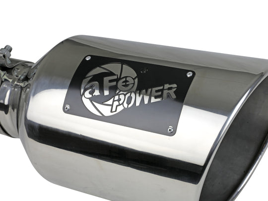 aFe Power MACH Force-Xp 304 Stainless Steel Clamp-on Exhaust Tip - Polished