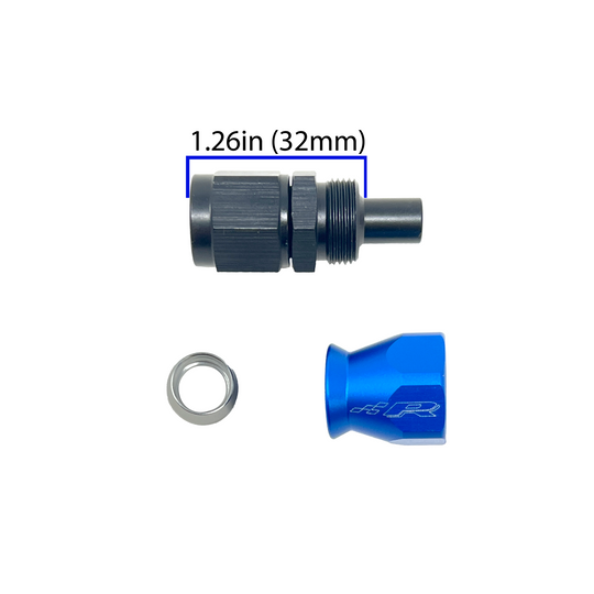 PTFE to AN-6 Female Flare - Fuel Line Fitting