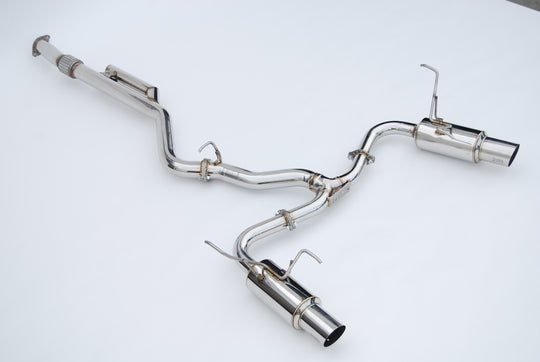 Invidia 2022+ Subaru WRX N1 Twin Outlet Single Layer SS Tip Cat-Back Exhaust