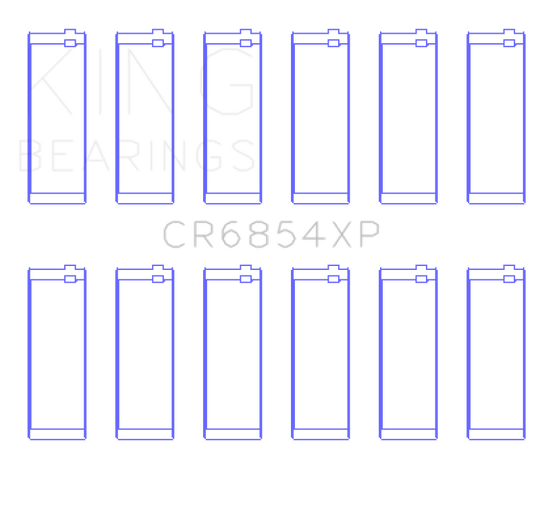 King BMW 95 M3 S50830 (Size STD) Performance Rod Bearing Set