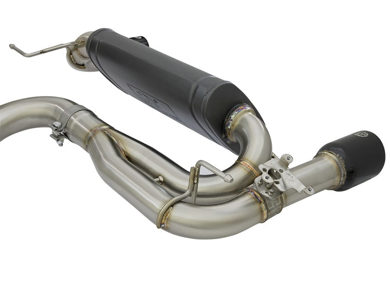 aFe MACH Force-Xp 3in 304 SS Cat-Back Exhaust w/ Black Tips 12-15 BMW 335i (F30) L6 3.0L (t) N55