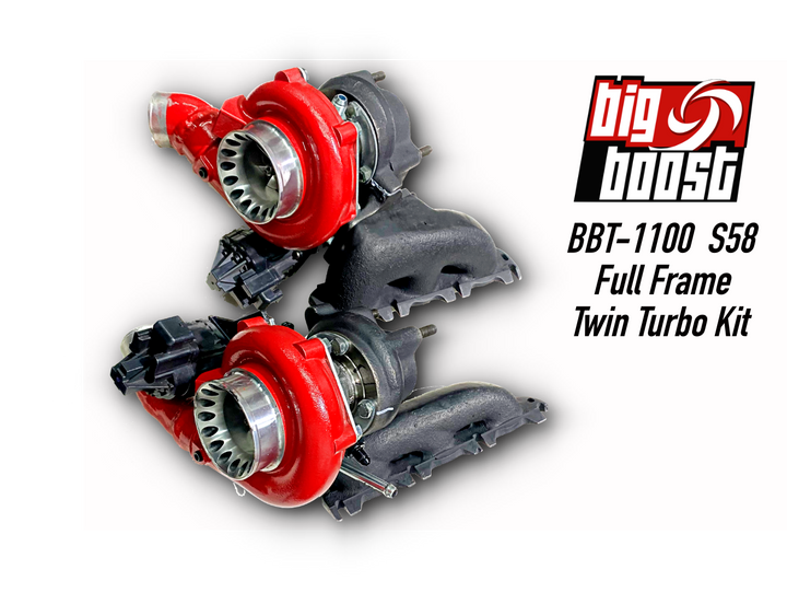 BIGBOOST S58 FULL FRAME TWIN TURBO KIT BBT1000