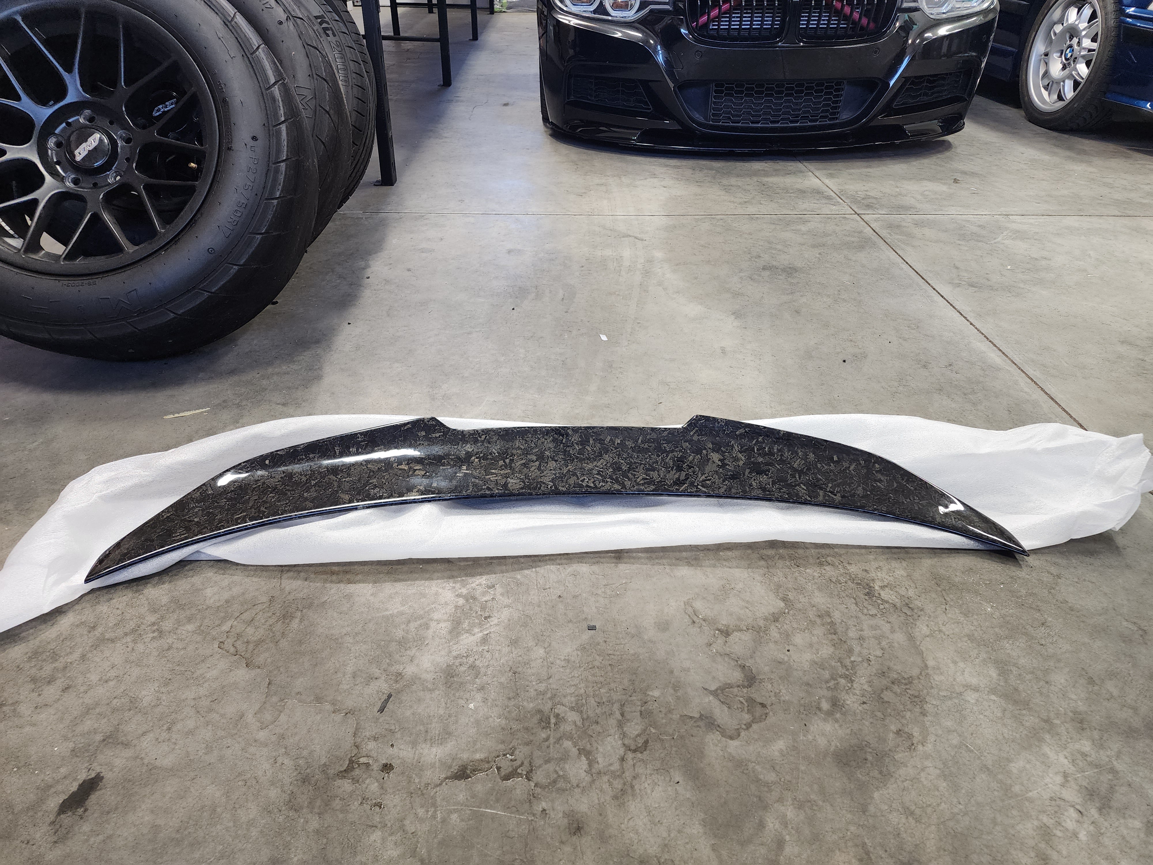 BN Aero High Kick PSM Style Forged Carbon Fiber Spoiler / Wing for