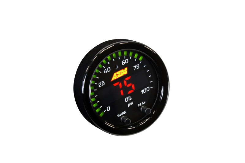 AEM X-Series Pressure 0-100psi Gauge Kit