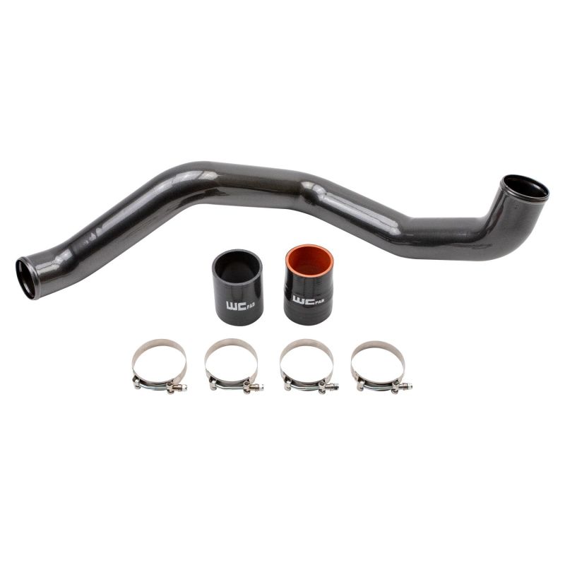 Wehrli 20-24 Chevrolet 6.6L L5P Duramax Driver Side 3in Intercooler Pipe - Gloss Black