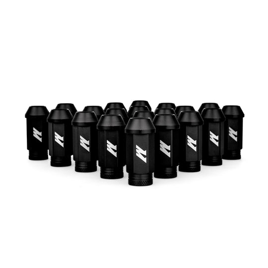 Mishimoto Aluminum Locking Lug Nuts M12x1.25 20pc Set Black